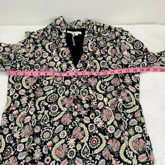 Boden Tie Neck Mini Dress Women's 4R - Picture 6 of 16